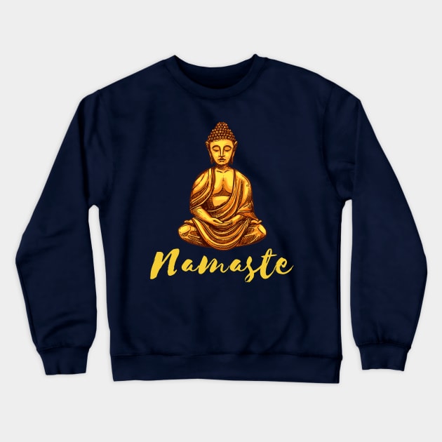Namaste Crewneck Sweatshirt by Paciana Peroni